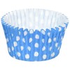 Holly Cupcakes 180 Excellent Quality Blue Polka Dot Muffin Cases