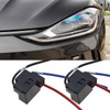 YINETTECH H4 3-Pin Headlight Wiring Harness Adapter Repair Lamp Wiring