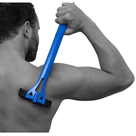 Paquete de cartuchos de repuesto para afeitadora baKblade 1.0 para cabello y afeitadora corporal. 4 pulgadas extra anchas, cuchillas de afeitar desech