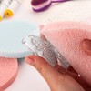 BAOFALI 4 Pcs/Set Stamp Scrubber,Stamp Cleaning Sponge,Ink Removing Tool for