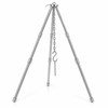 Adjustable Camping Tripod for Campfire Cooking – Portable Hanging Pot