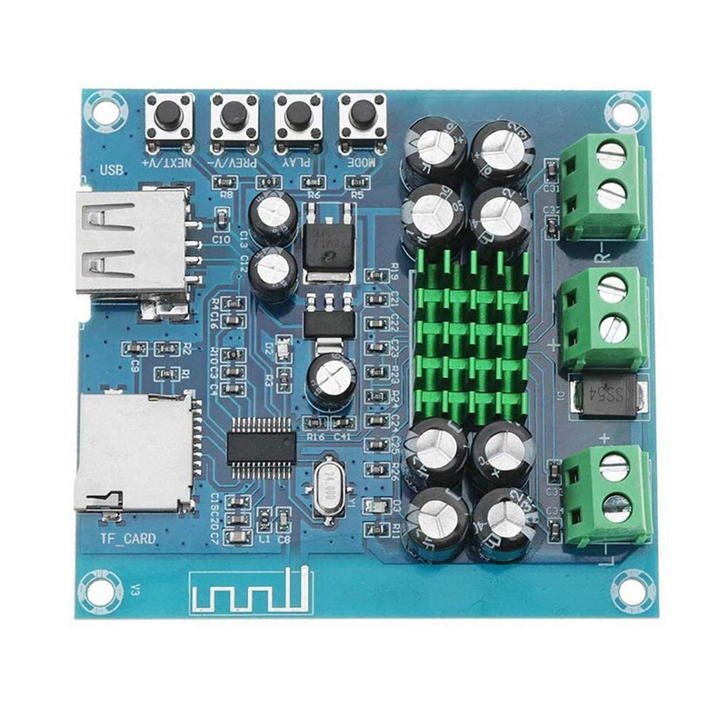 Hailege TPA3116D2 Bluetooth Amplifier Board Dual Channel 50W + 50W
