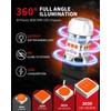 LASFIT 3157 LED Bulb Amber, T3 4157 3057 Turn Signal