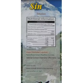 Pal Sin Stress Jarabe Adulto , High Strength, stress Relief Syrup