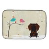 Caroline's Treasures BB2601DDM Christmas Presents between Friends Dachshund - Chocolate