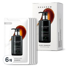 Su Adam Clinic Shampoo, 6 pcs, 50ml / 수아담 클리닉 샴푸, 6개, 50ml