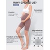 Fashionable Maternity Yoga Shorts with Pocket, with Ultra-high Elasticity and