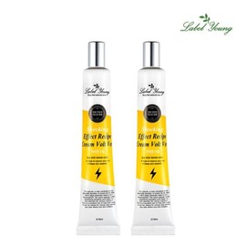 Label Young 1+1 쇼킹효과레시피 크림 볼트버전50ml/ 피부탄력+주름개선 스피큘 크림 (본품용량 추가 증정) 1+1 Shocking Effect Recipe Cream Bolt Version 50ml / Skin Elasticity+Wrinkle Improvement Speckle Cream (Extra Full-Size Product Included)