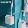 Disposable Toilet Brush Wand Kit