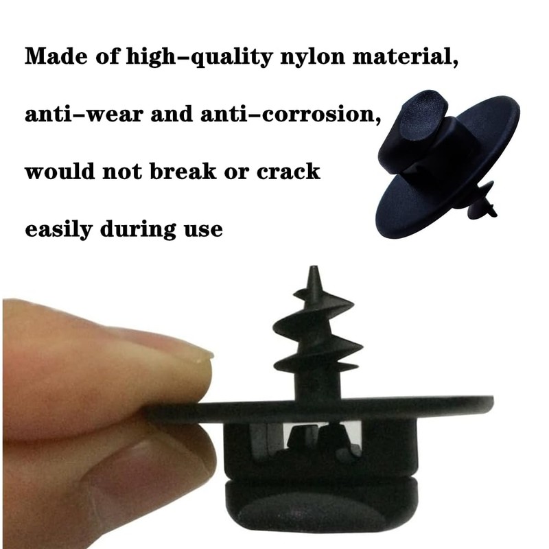 JLEivvi 12 PCS Car Mat Clips Universal Carpet Lock Clips