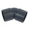 FLOPLAST Solvent Grey 135 Degree 50mm (56mm) Waste Bend