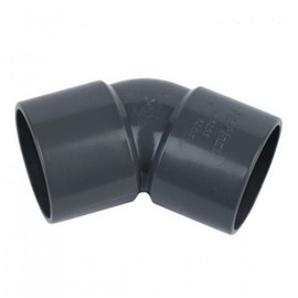 FLOPLAST Solvent Grey 135 Degree 50mm (56mm) Waste Bend