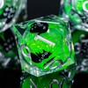 Roycevon Resin DND Dice Set with Gift Box, 7Pcs Liquid