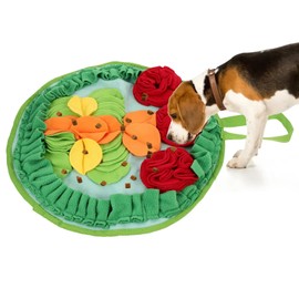Leogony Snuffle Mat for Dogs Puppies, Dog Snuffle Mat for Slow Feeding Training and Anxiety Relief