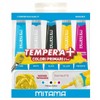 MITAMA - Tempere PRIMARY, 5 colori primari, Lavabile, 21 ml,