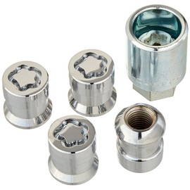 Genuine Acura Accessories 08W42-S6M-201 Exposed Wheel Lock,Chrome