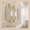 Elistonie 2 Pack Vintage Style Cabinet Handles - 128mm Hole