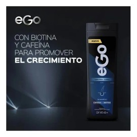 3 Shampoo Ego Control Caída 400ml                                                                                                                     
