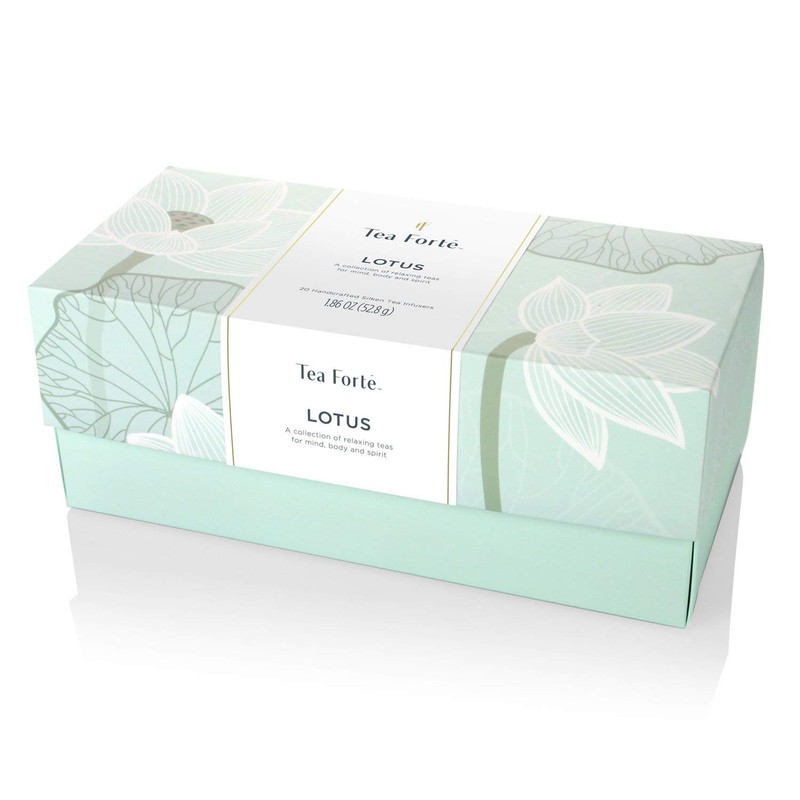 Tea Forte Premium Presentation Box Gift Set Sampler, 20 Count,
