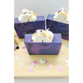 Handmade Aquarius February Amethyst Birthstone Bar Soap