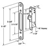 Bali NAI Sliding Glass Door Handle and Mortise Lock Set