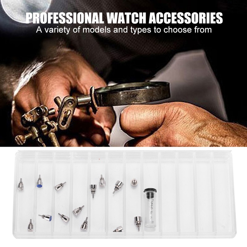 ScrewIn Type Watch Crown Chronograph Button Watch Pusher Accessory AC6057SPS