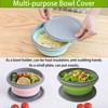 RMAMSCOV Camping Bowl, 1 PCS Food Grade Silicone Collapsible Bowl