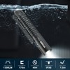 VTIGER T1A Mini Pocket EDC Flashlight with Clip,1300 Lumen Compact