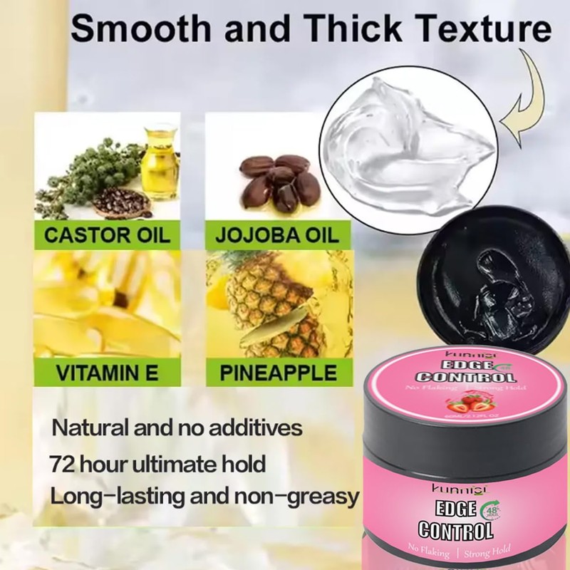 Loc & Braid Gel 48 Hours Extra Hold Edge Control
