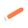 uxcell 100pcs Rubber End Caps 2mm ID Vinyl Round Tube