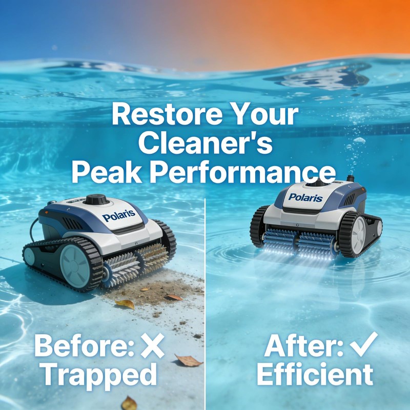 IDEASURE A20 Float Head Fit for Polaris Pool Cleaner -