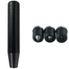 Abfer Weighted Shift Knob Long Stick Gear Shifter Adapter Leather