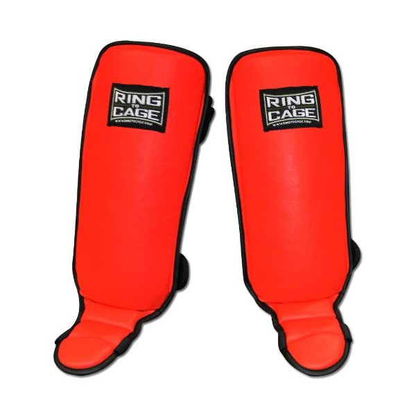 Ring to Cage Kids Grappling Shin in-Step Guard for MMA, Muay Thai, Kickboxing (Medium)