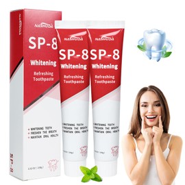 SP-8 Probiotic Ultra Whitening Toothpaste, Fresh Breath, Deep Cleaning Care (2PCS)