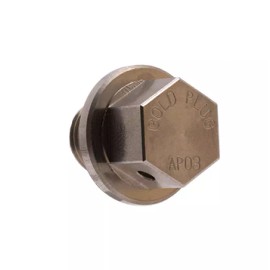 Gold Plug Stainless Steel Magnetic Oil Drain Plug M12x1.25 AP03 includes Washer