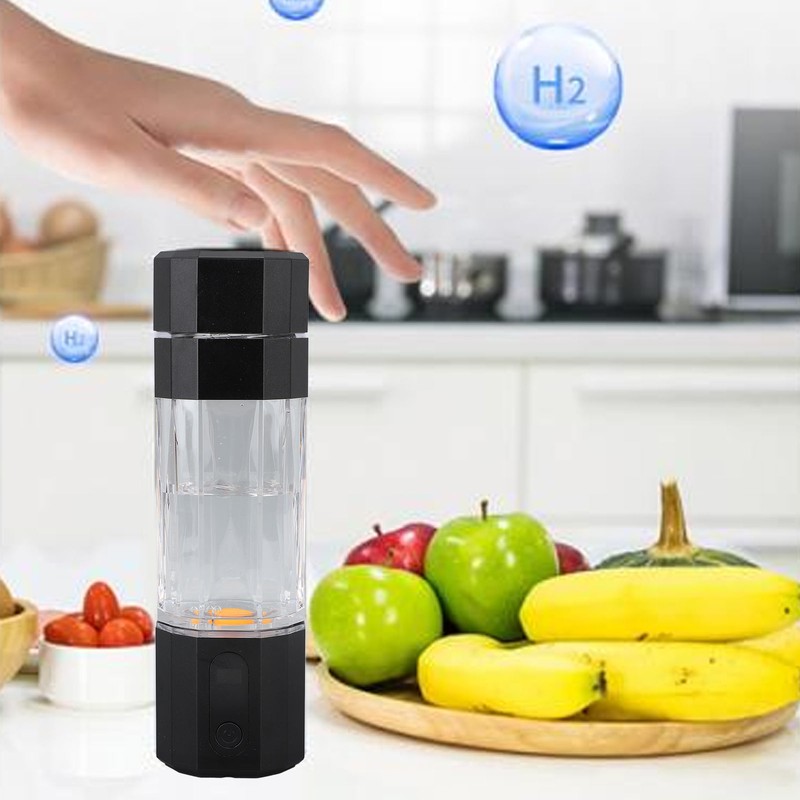 Hydrogen Water Bottle with Colorful Lights Platinum Titanium Electrode 2