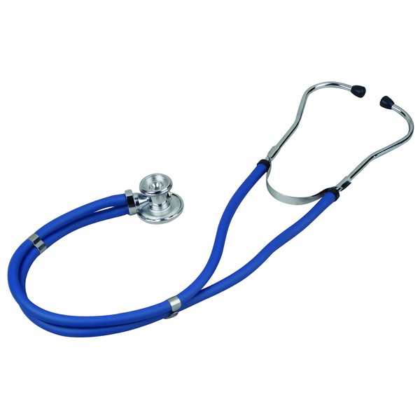 Veridian Healthcare Sterling Series Sprague Rappaport-Type Stethoscope, Navy Blue, Boxed