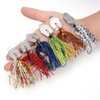 10cm 11g Metal Bait Sequin Bottom Beard Lure Fishing Lures