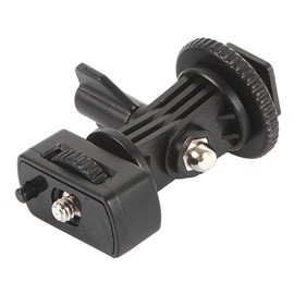 BGNing 1/4" Mini Ball Head Cold Shoe Mount Adapter Base Mount 1/4 Screw Adapter for DLSR Camera Cage Rig Monitor Flash Fill Light Bracket Photography Accessories (Type A)