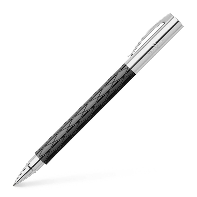Faber Castell Ambition Rhombus Rollerball Pen in Gift Box Black