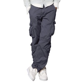Match Mens Wild Cargo Pants (6053 Gray, 32)