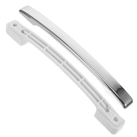 SHOWERORO Refrigerator Handle Fridge Door Handle Fridge Part Commercial Refrigerators Parts Silver Abs