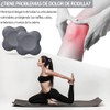 Rodilleras y Coderas de Yoga, 2 Pzs Almohadillas Antideslizantes