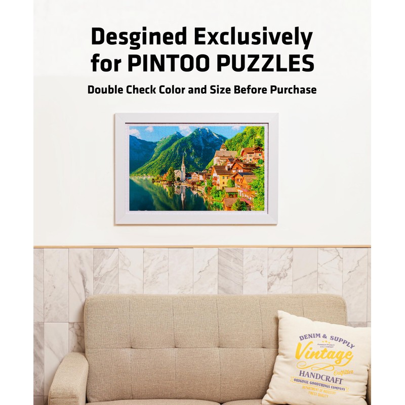 Pintoo Jigsaw Puzzle Frame Tailor-Made for Pintoo's 1000 Pieces Panorama