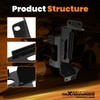 maXpeedingrods Winch Mount Kit for Polaris Ranger 400 500 570