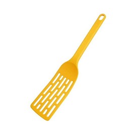 Marna K181Y Long Turner (Dumplings for Egg Spatula) Dishwasher Safe Turner, Yellow