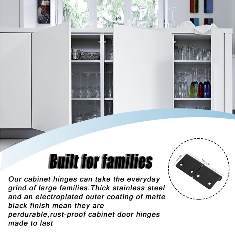 Cabinet Hinges Stainless Steel Hardware Hardware Variable Decorative for Furniture