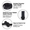 KINGLAKE Bungee Cord Elastic Shock Cord 3mm x 10m Stretchy