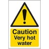 V Safety Warning Temperature- Caution Very Hot Water - 100