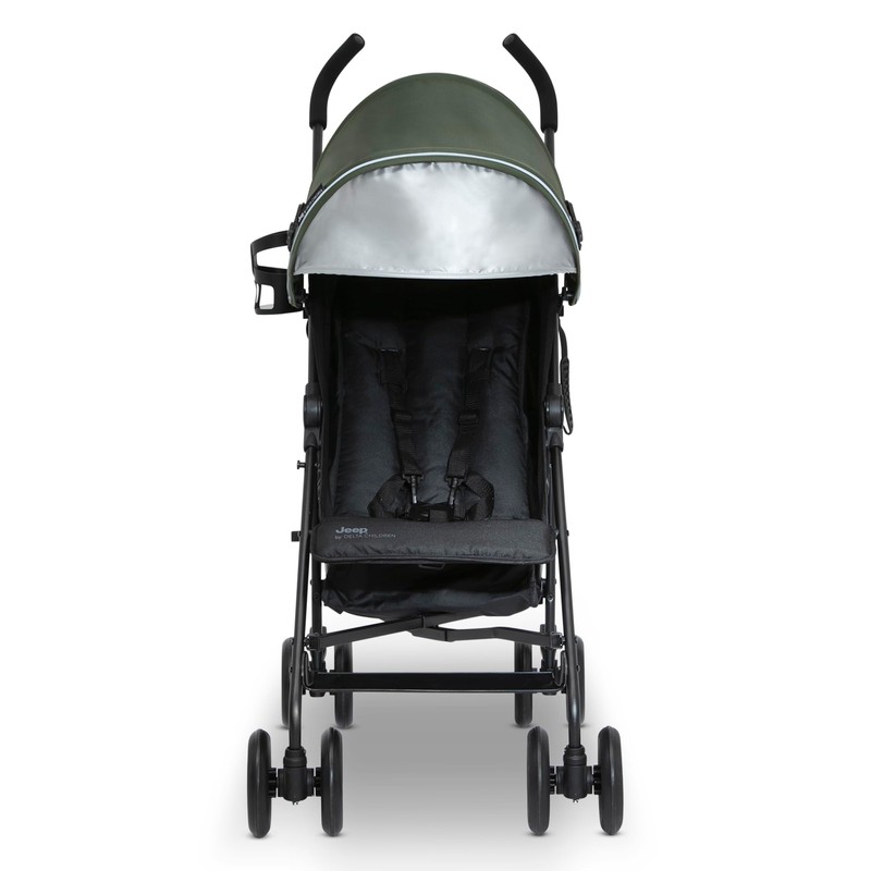 Jeep PowerGlyde Stroller by Delta Children Lightweight Travel Stroller with